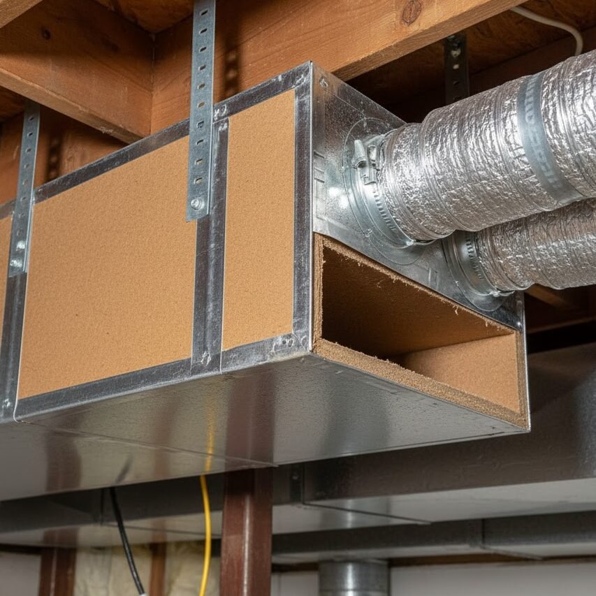 Fiberboard Duct