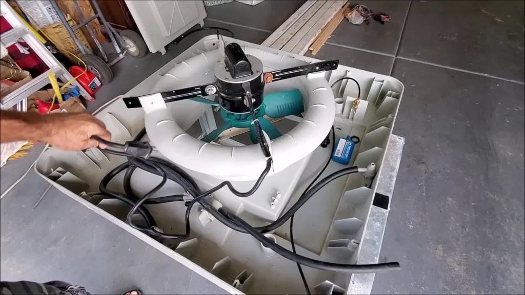swamp cooler pump installation