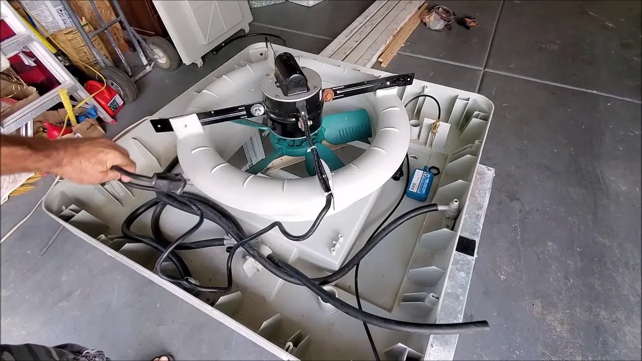 swamp cooler pump installation