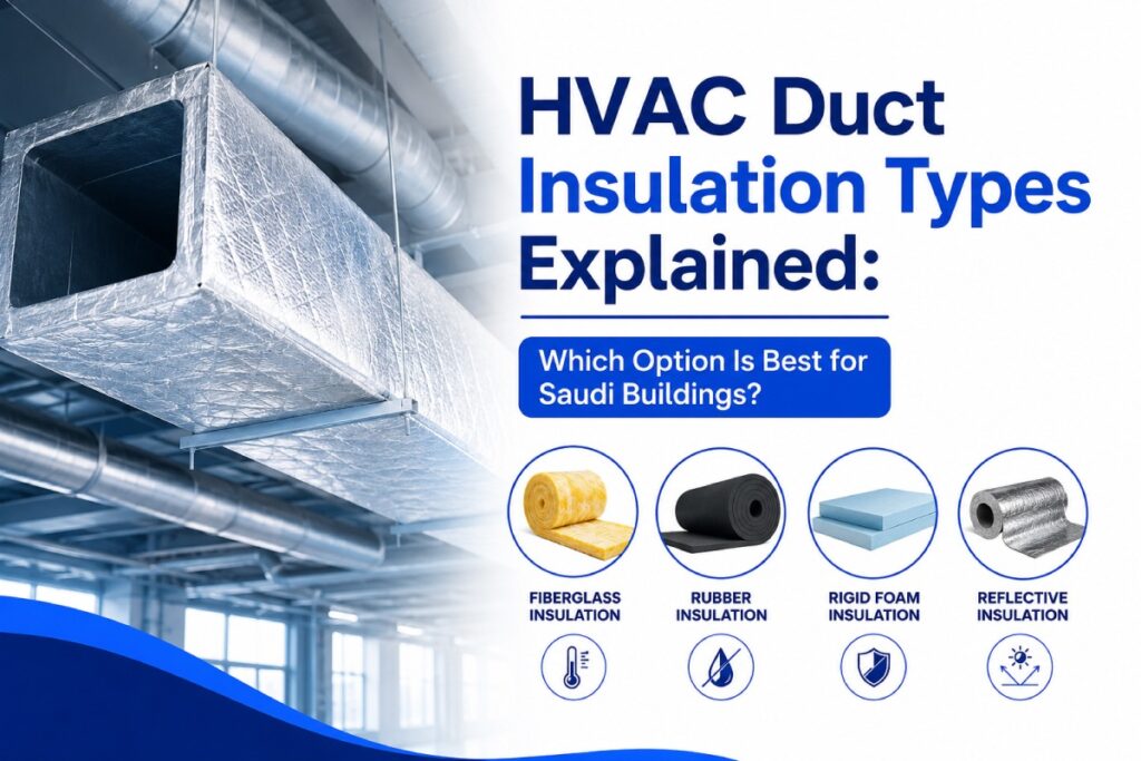 hvac duct insulation types