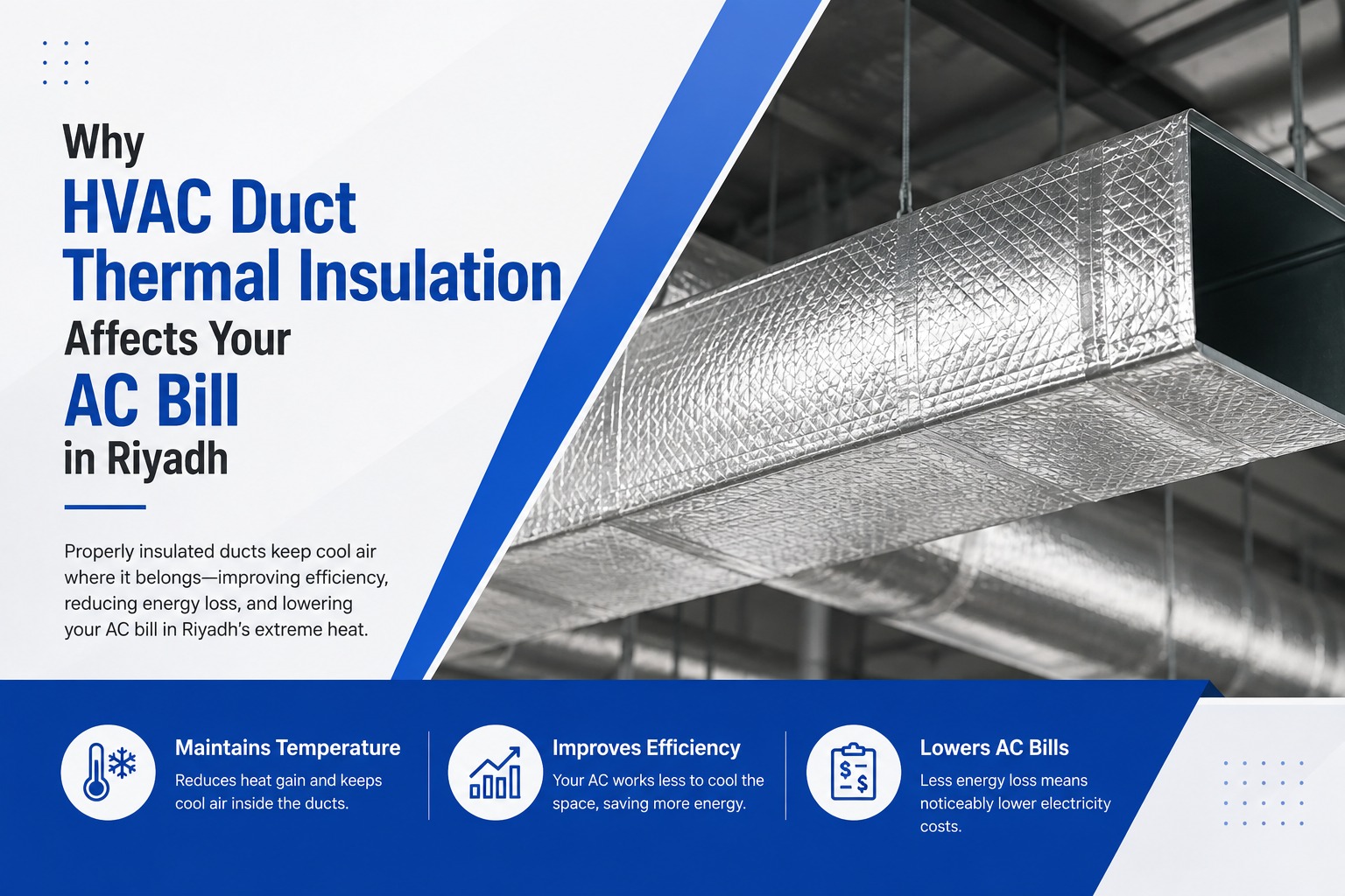 hvac duct thermal insulation